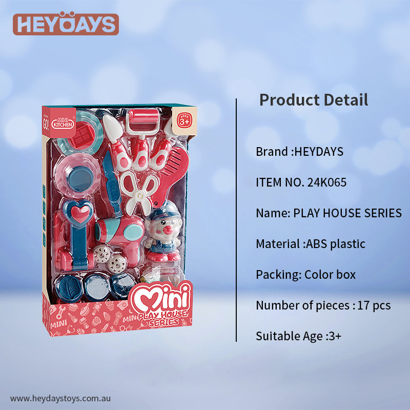 Modeling Clay Kit Playset Kitchen Creations Accessories Craft Toy Gift for Kids
