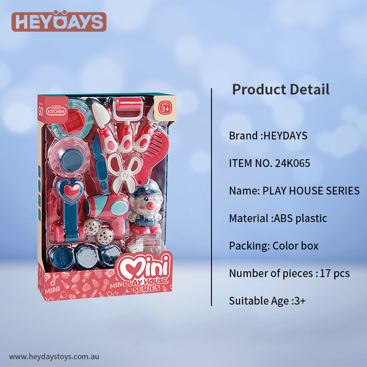 Modeling Clay Kit Playset Kitchen Creations Accessories Craft Toy Gift for Kids