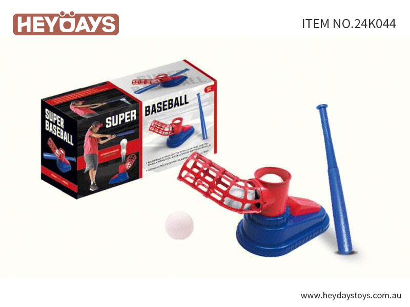 Kids Pitching Machine Baseball Trainer Indoor Outdoor Sports Toy Gift Boys Girls