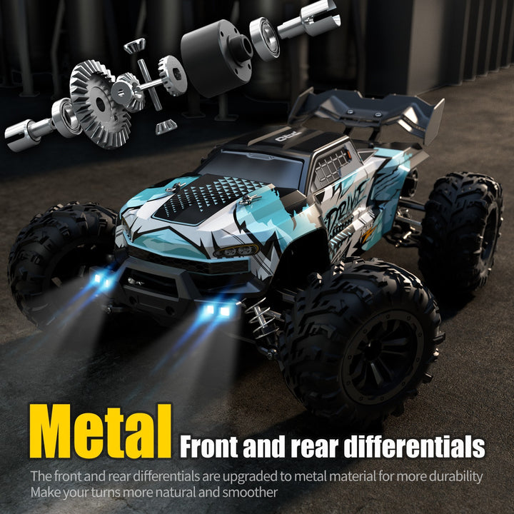 4WD Brushless RC Monster Truck 70 km/h 1:16 Scale Off-Road Remote Control Car