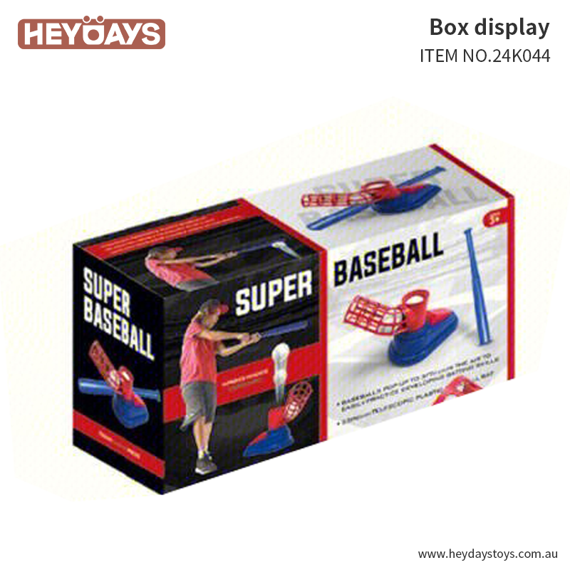 Kids Pitching Machine Baseball Trainer Indoor Outdoor Sports Toy Gift Boys Girls