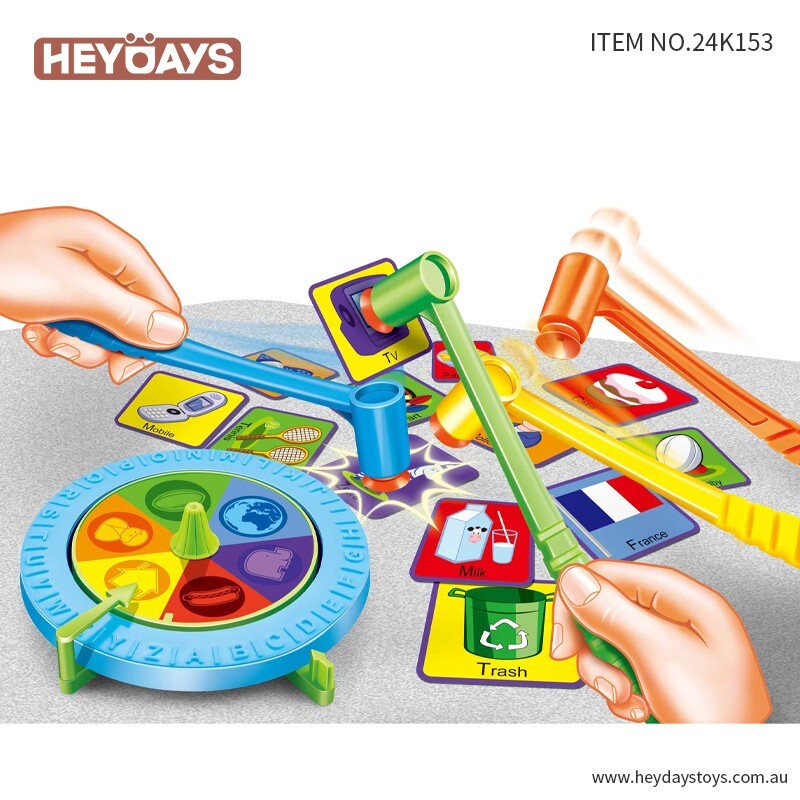 Whacking Game Hammering Toy Board Game Family Party Game Gift Kids Boys Girls