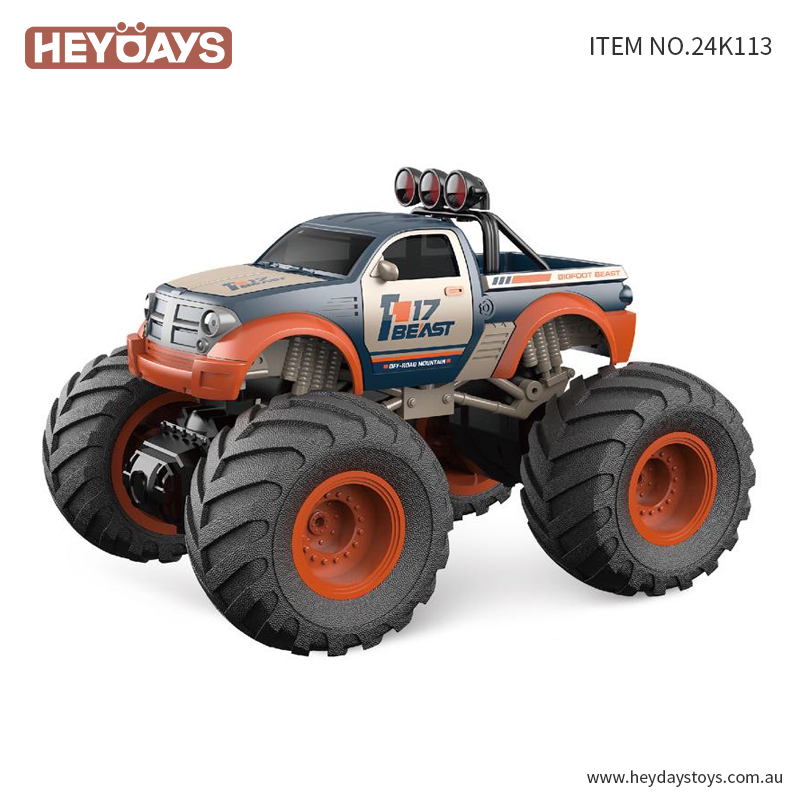 1:18 Scale RC Monster Truck 4WD All-Terrain Remote Control Car for Kids Adult