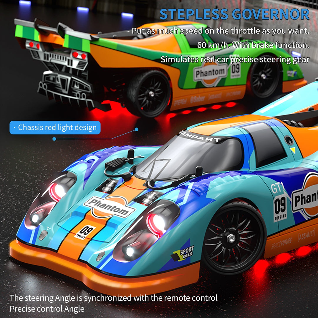 4WD Brushless RC Drift Car 60 km/h High Speed Remote Control Vehicle 1:16 Scale