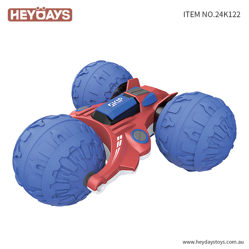 Amphibious Remote Control Car 1:12 Scale Large RC Stunt 360° Rotating Kids Adult