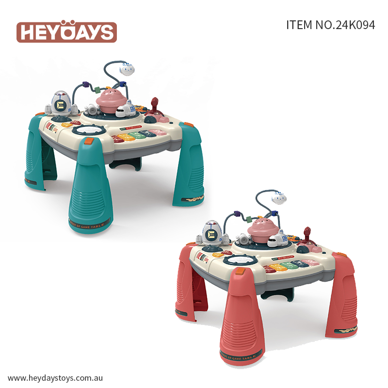 Baby Activity Table Musical Toy Learning Table Interactive Game Table Infant Kid