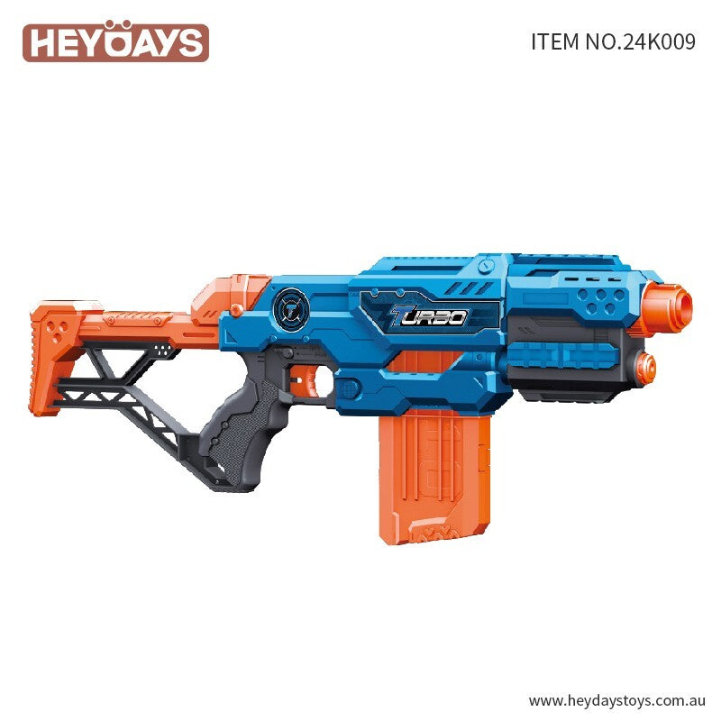 Soft Dart Blaster w/ Foam Darts Outdoor Games Play Toy Gift Kids Teens Adults