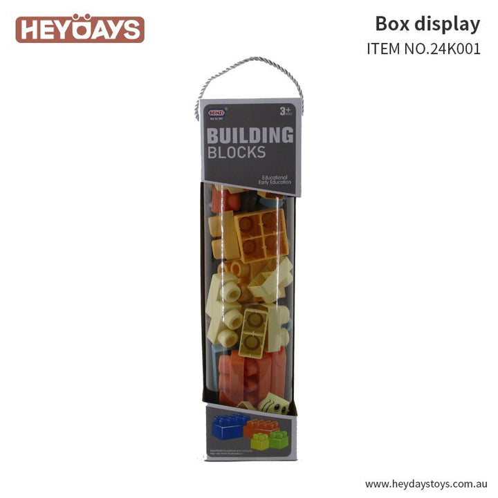 DIY Large & Colourful Blocks STEM Building Toys Brick Set Gift for Kids Toddlers