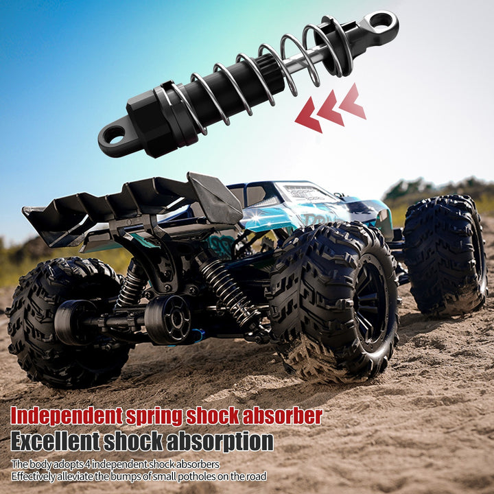 4WD Brushless RC Monster Truck 70 km/h 1:16 Scale Off-Road Remote Control Car