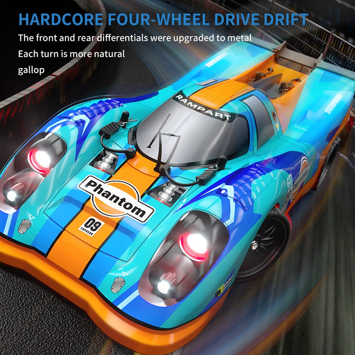 4WD Brushless RC Drift Car 60 km/h High Speed Remote Control Vehicle 1:16 Scale