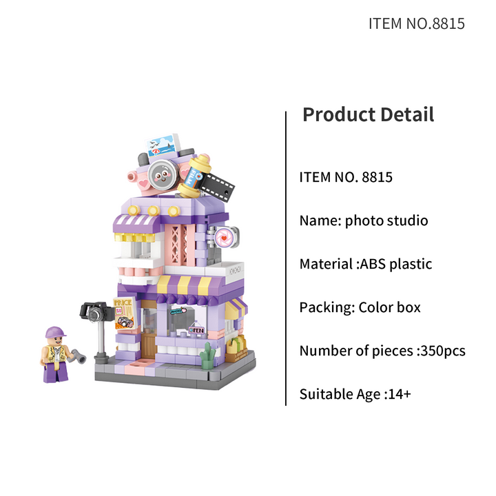Mirco Blocks Mini Street (Set 8813-8816)