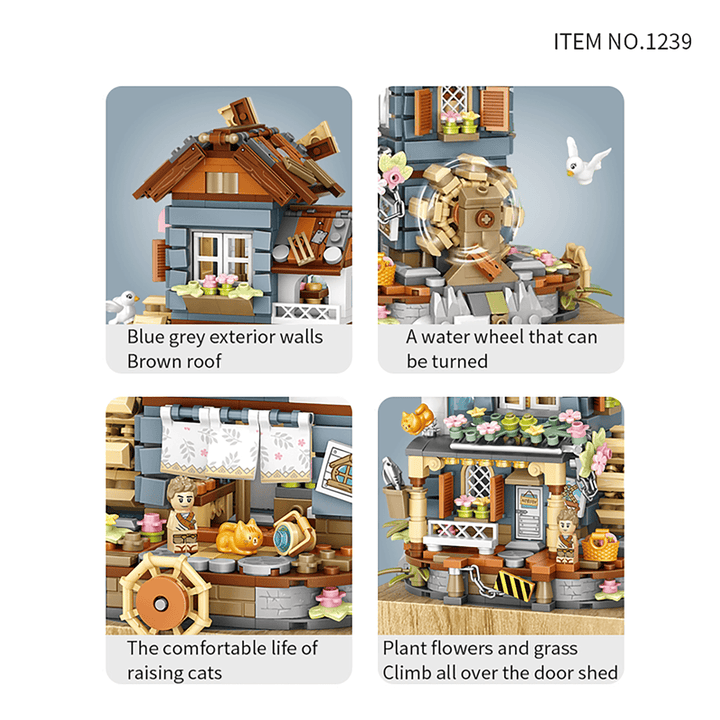 Windmill Music Box (Set 1239)