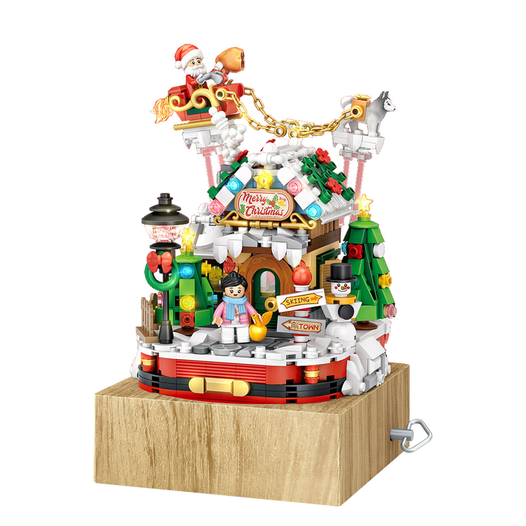 Christmas House Music Box (Set 1238)