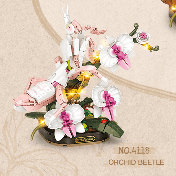 Orchid Mantis Botanical Building Kit (Set 4118)