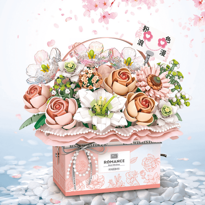 Flower Gift Box Pink (Set 1951)