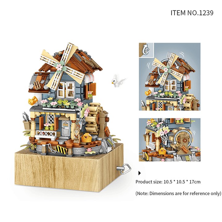 Windmill Music Box (Set 1239)