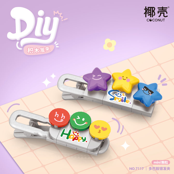 DIY Fun Hair Clips (Set 7113-7124)