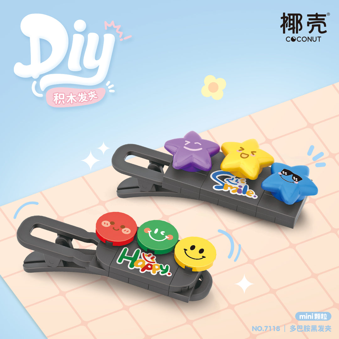 DIY Fun Hair Clips (Set 7113-7124)