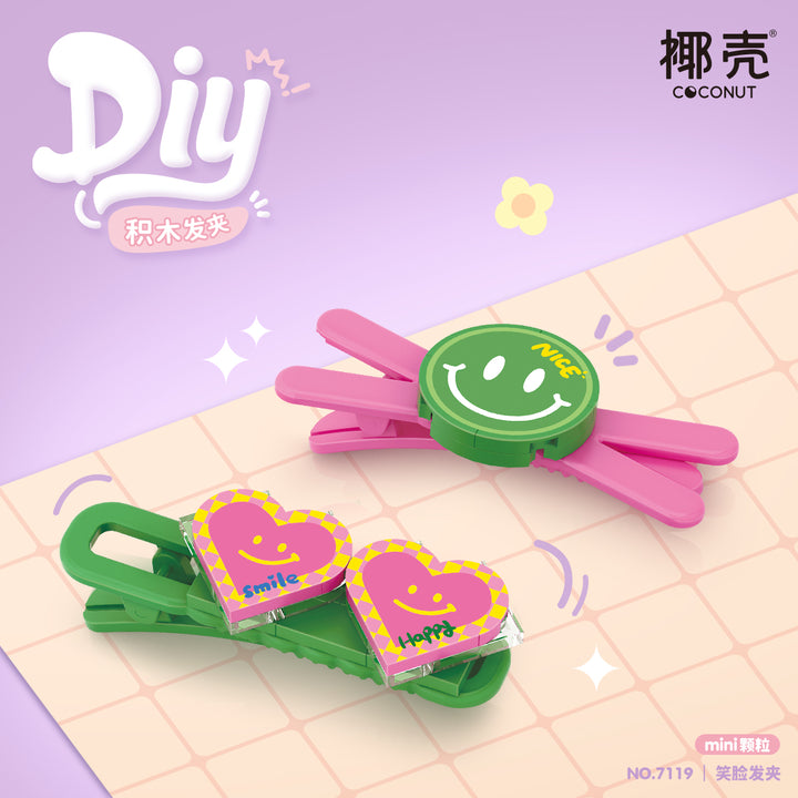 DIY Fun Hair Clips (Set 7113-7124)