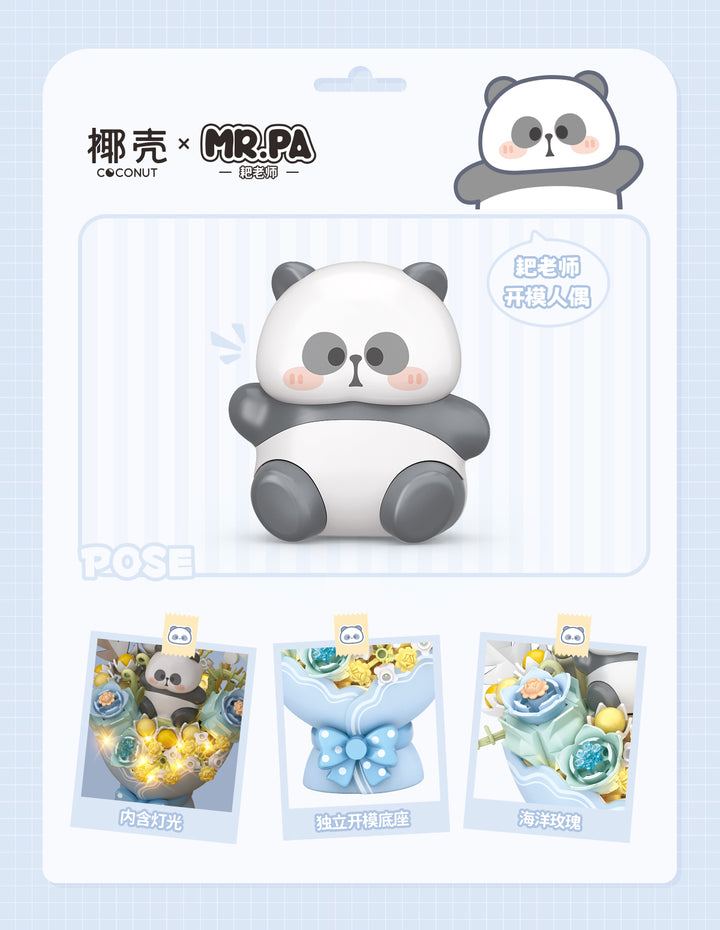 Coconut x Mr.PA Panda Flower Bouquet Series