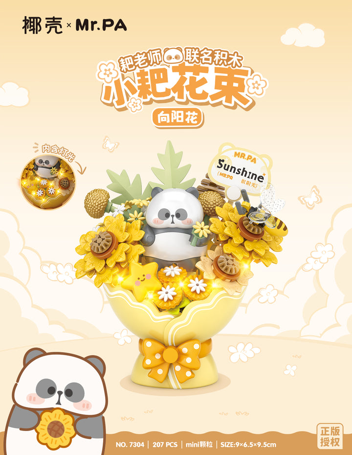 Coconut x Mr.PA Panda Flower Bouquet Series