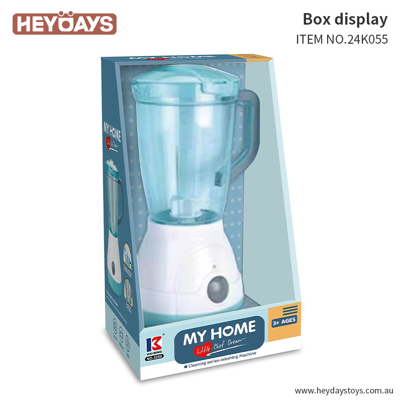 Pretend Play Blender Appliance Toy with Rotating Function (K055)