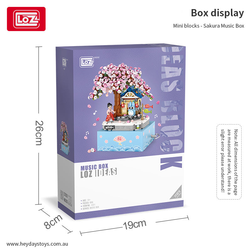 Sakura Music Box (Set 1221) - heydaystoys