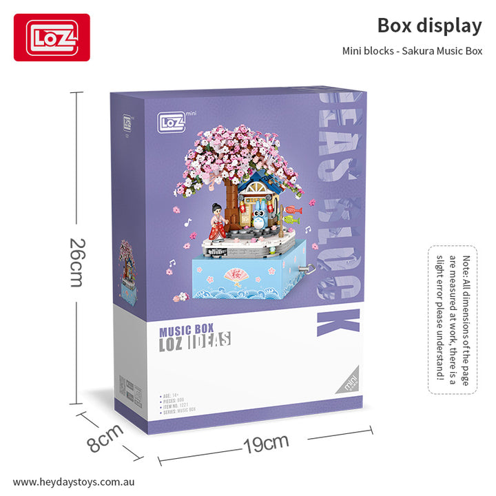 Sakura Music Box (Set 1221) - heydaystoys