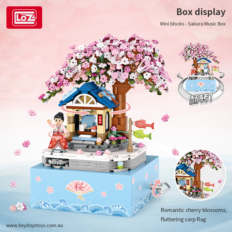 Sakura Music Box (Set 1221) - heydaystoys