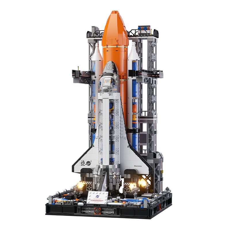 Space Shuttle Building Blocks Kit 2,226 Pcs NASA-Inspired Model STEM Space Toy