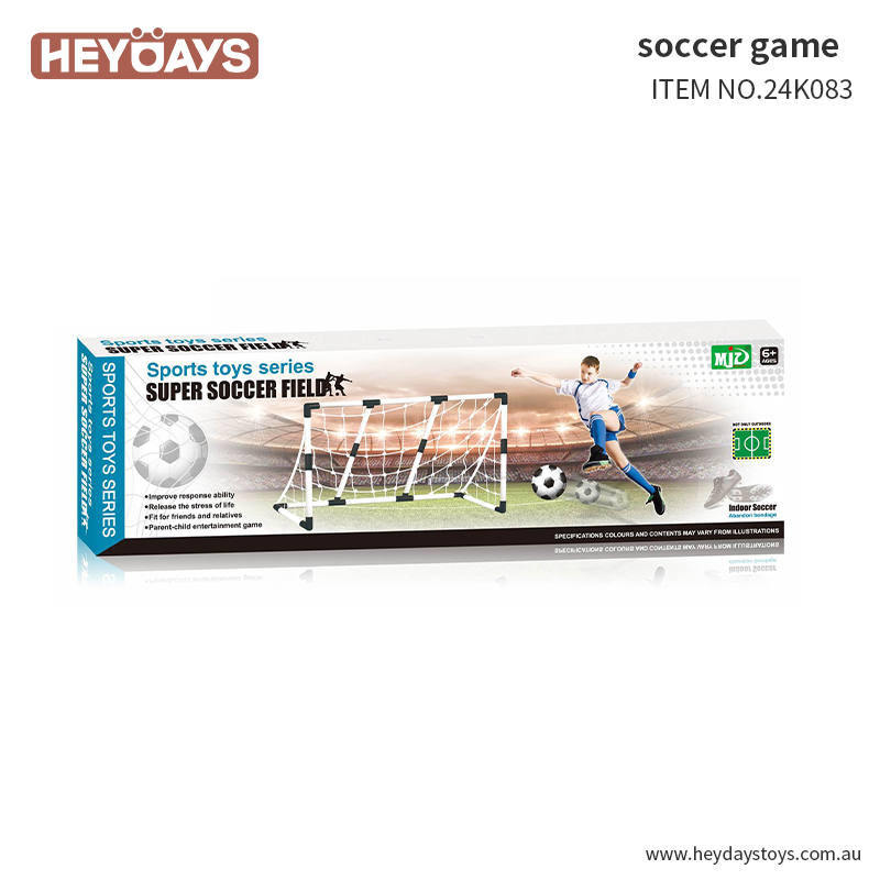 Large Soccer Goal Net with Football & Pump Sports Toy (Set K083)