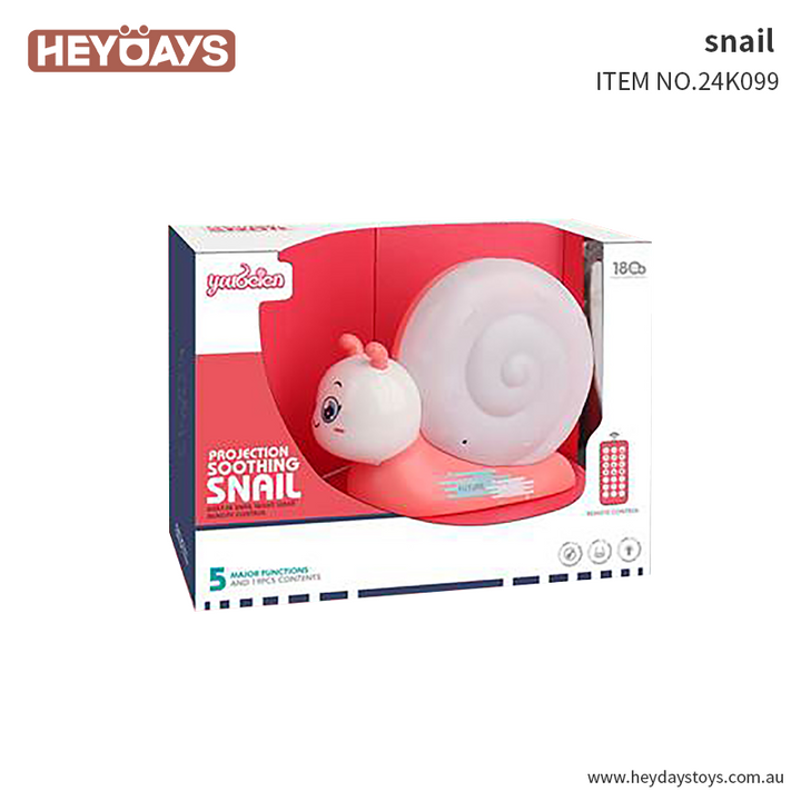 Snail Baby Sleep Projector Night Light (Set K099)