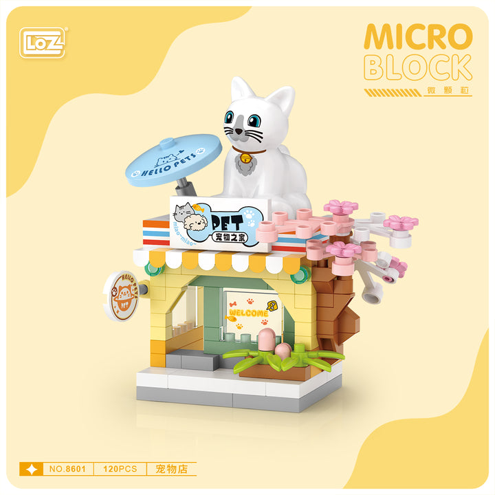 Mirco Blocks Mini Shop (Set 8601-8604)