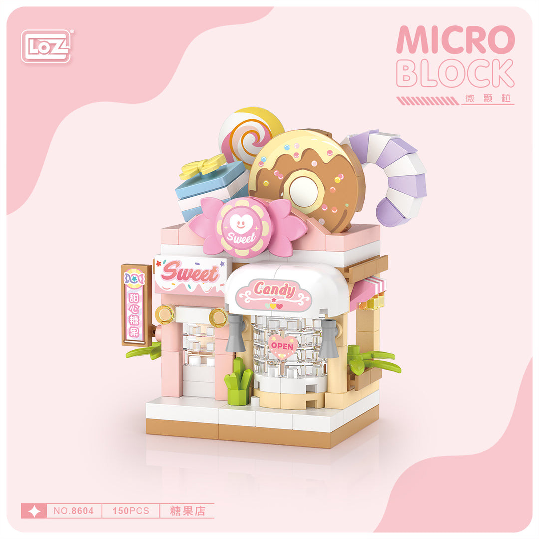 Mirco Blocks Mini Shop (Set 8601-8604) - heydaystoys