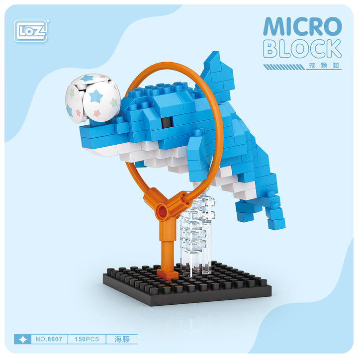 Mirco Blocks Mini Animals (Set 8605-8612) - heydaystoys