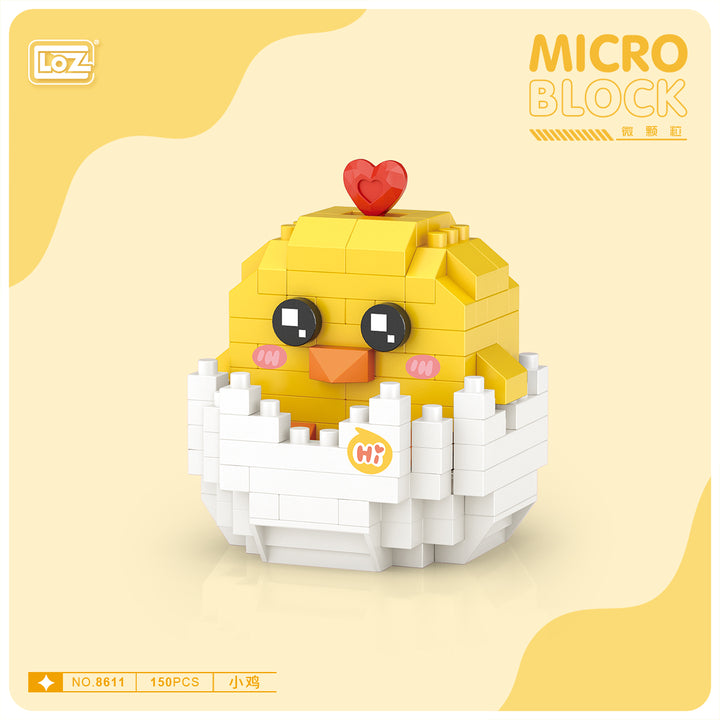 Mirco Blocks Mini Animals (Set 8605-8612) - heydaystoys