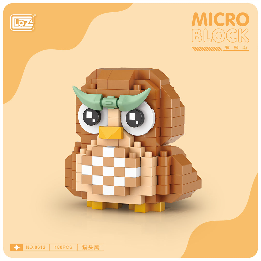 Mirco Blocks Mini Animals (Set 8605-8612) - heydaystoys