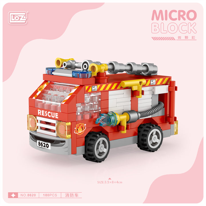 Mirco Blocks Mini Vehicle Set 1 - heydaystoys