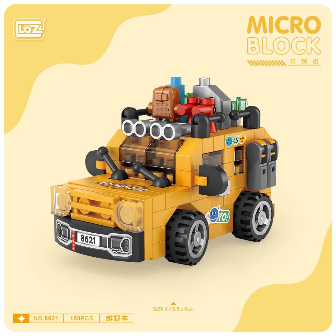 Mirco Blocks Mini Vehicle Set 1 - heydaystoys