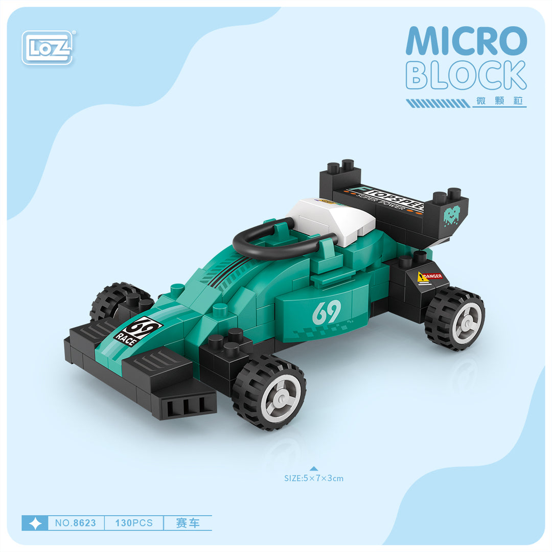 Mirco Blocks Mini Vehicle Set 2 - heydaystoys