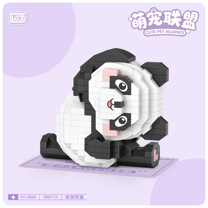 Mirco Blocks Cutie Panda & Rabbit (Set 8801-8806) - heydaystoys