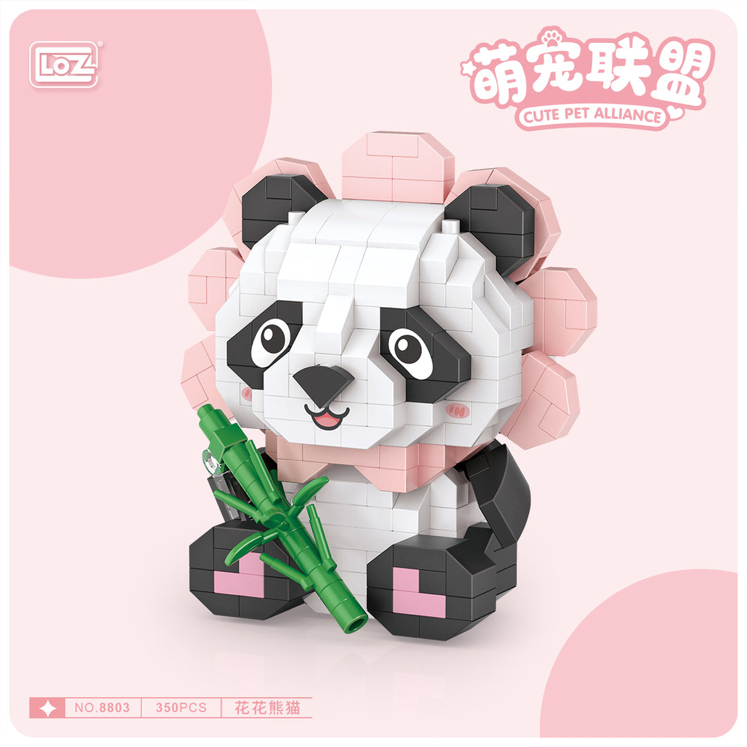 Mirco Blocks Cutie Panda & Rabbit (Set 8801-8806) - heydaystoys