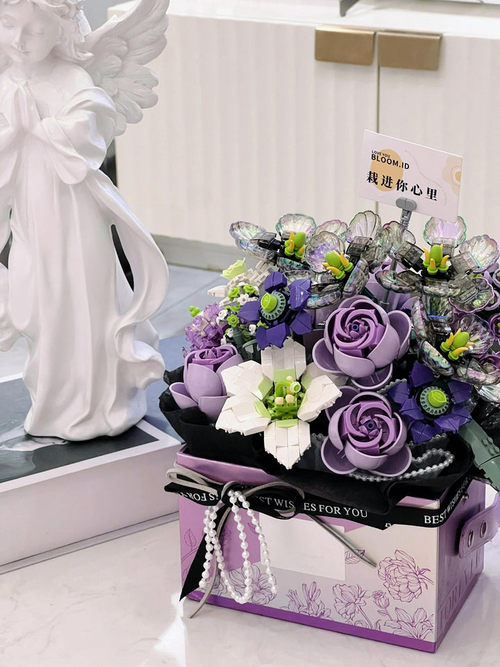 Flower Gift Box Purple (Set 1952)