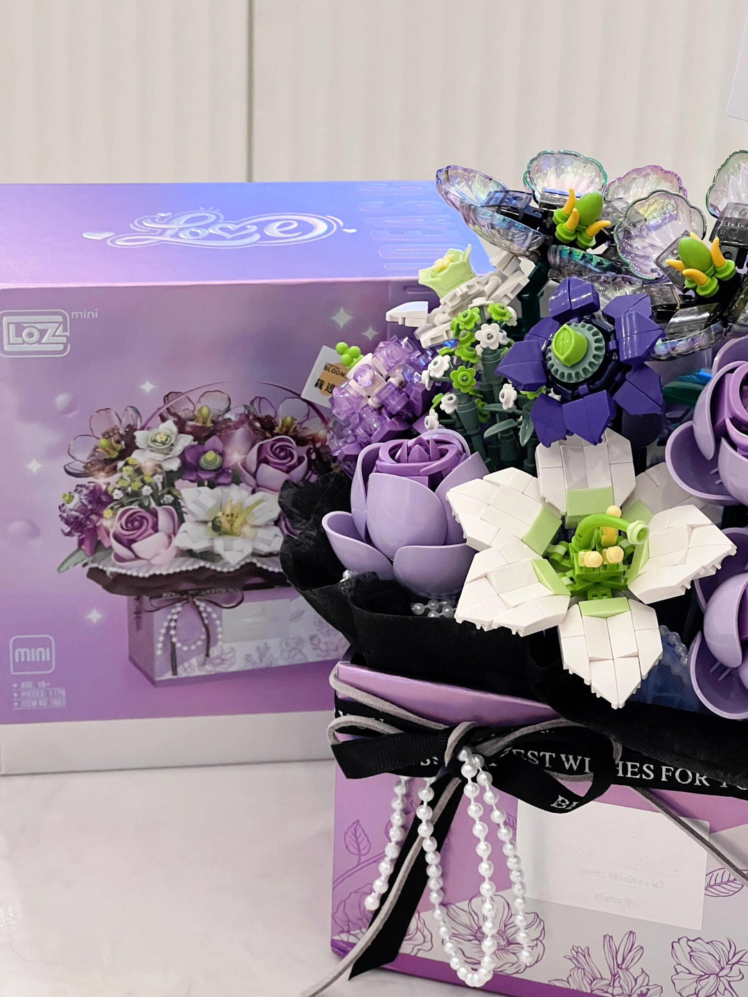 Flower Gift Box Purple (Set 1952)