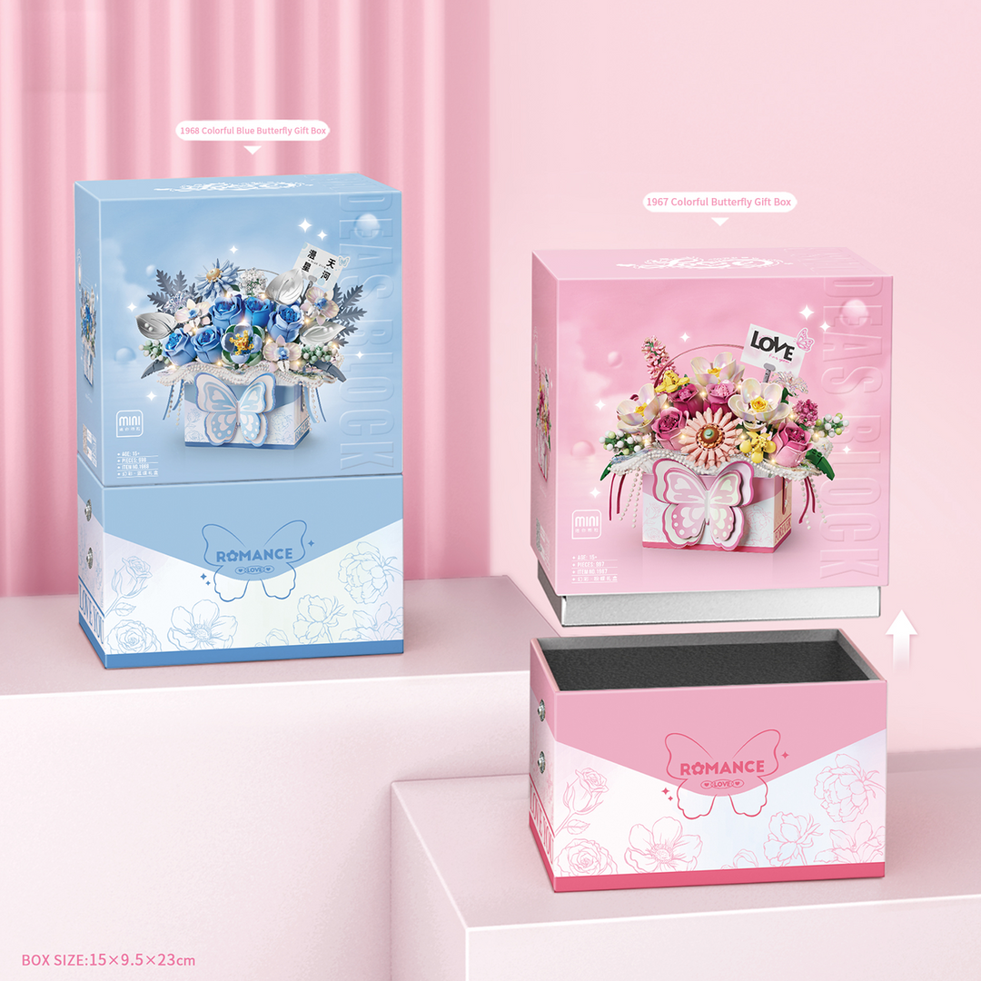 LOZ Butterfly Bouquet Gift Box (Set 1967-1968)