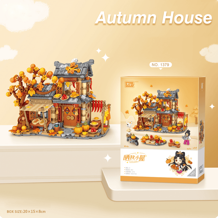 Autumn sun cabin(Set 1379)