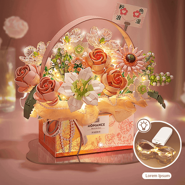 Flower Gift Box Pink (Set 1951)