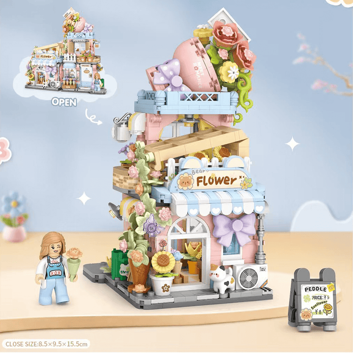 Mini Flower Shop Building Set (Set 4802)