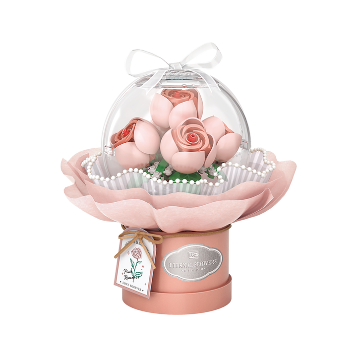 Pink Romantic Flowers (Set 1298)