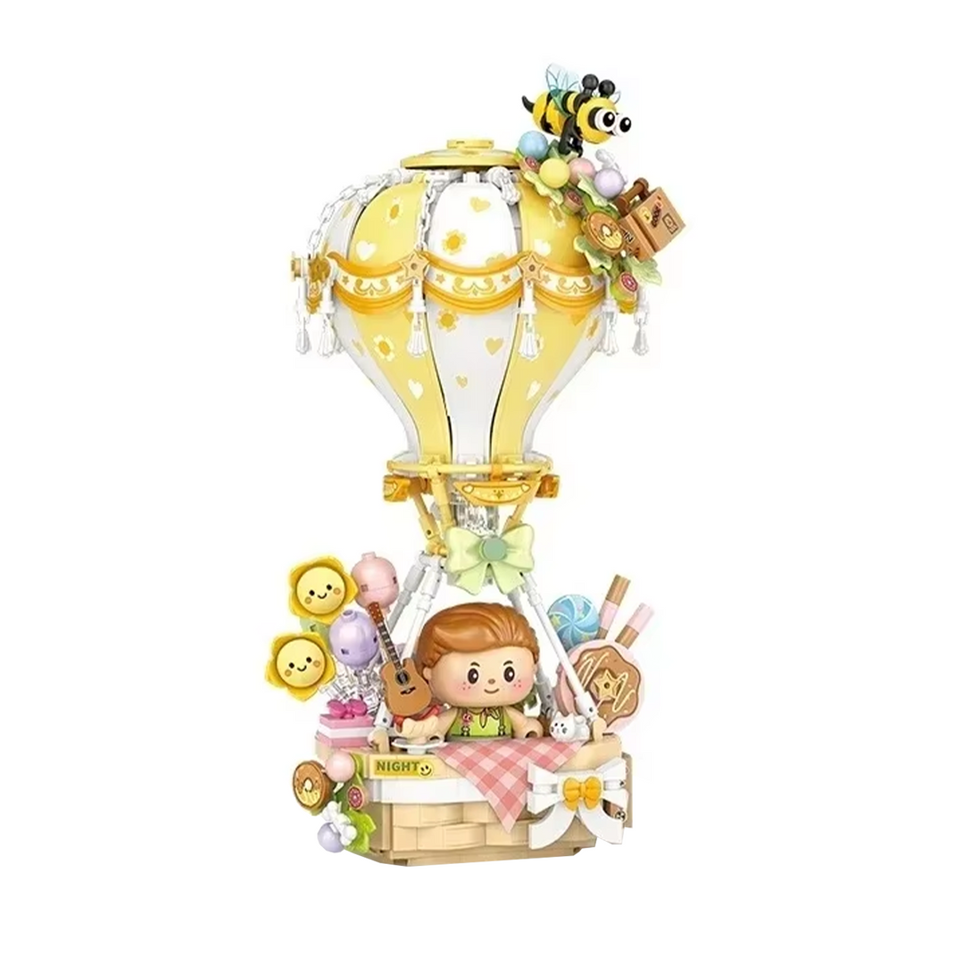 Hot Air Balloon Music Box(Set 4113)